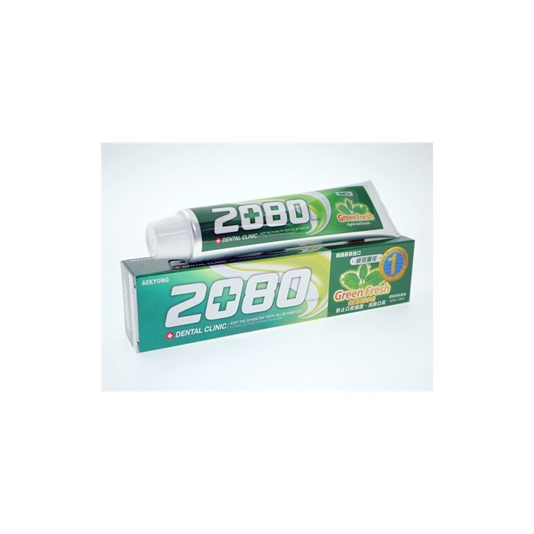 2080歯みがき(GreenFresh)120g  1本:個人輸入代行Yokohama Media