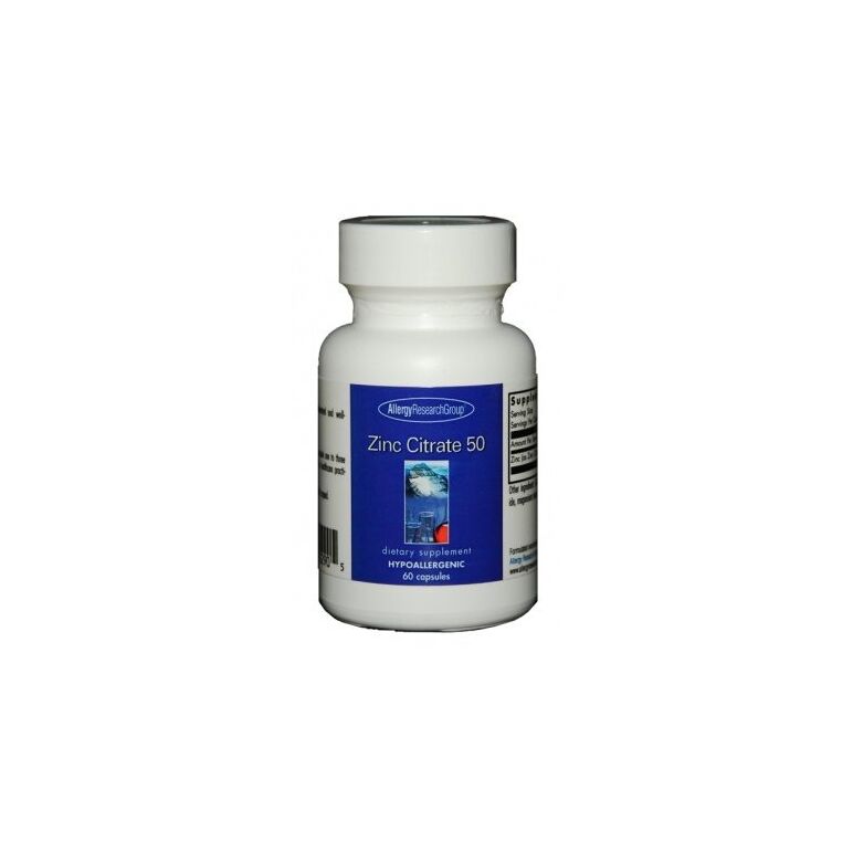 亜鉛　50mg　（Zinc Citrate 50 Mg 60 Vegetarian Caps ）:個人輸入代行Yokohama Media