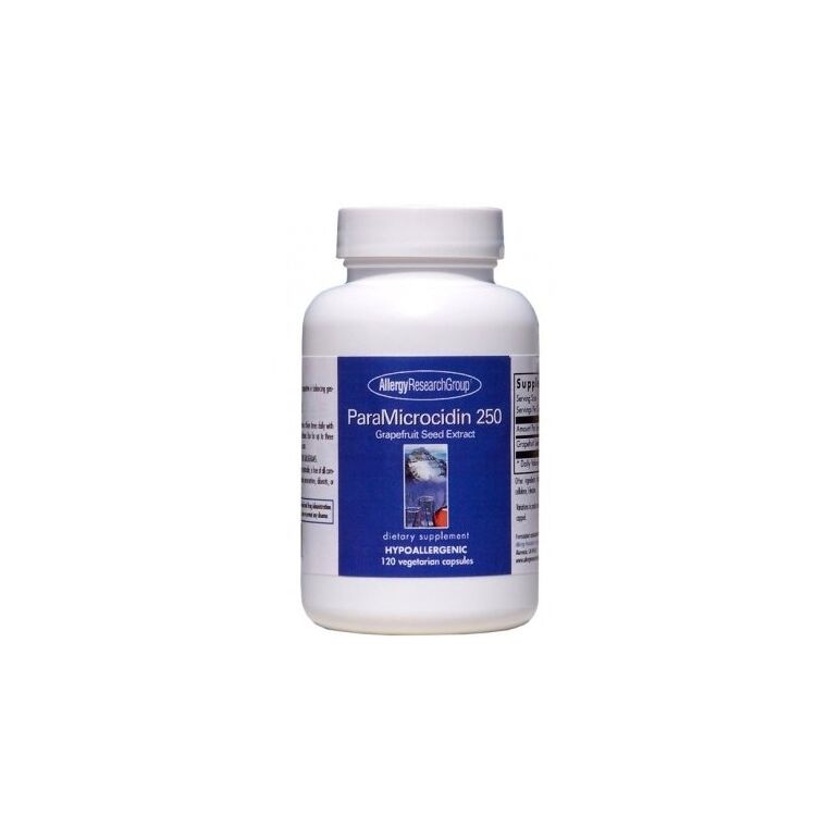 グレープフルーツシードエキス 250mg　（ParaMicrocidin 250 Mg 120 Vegetarian Caps）:個人輸入代行Yokohama Media