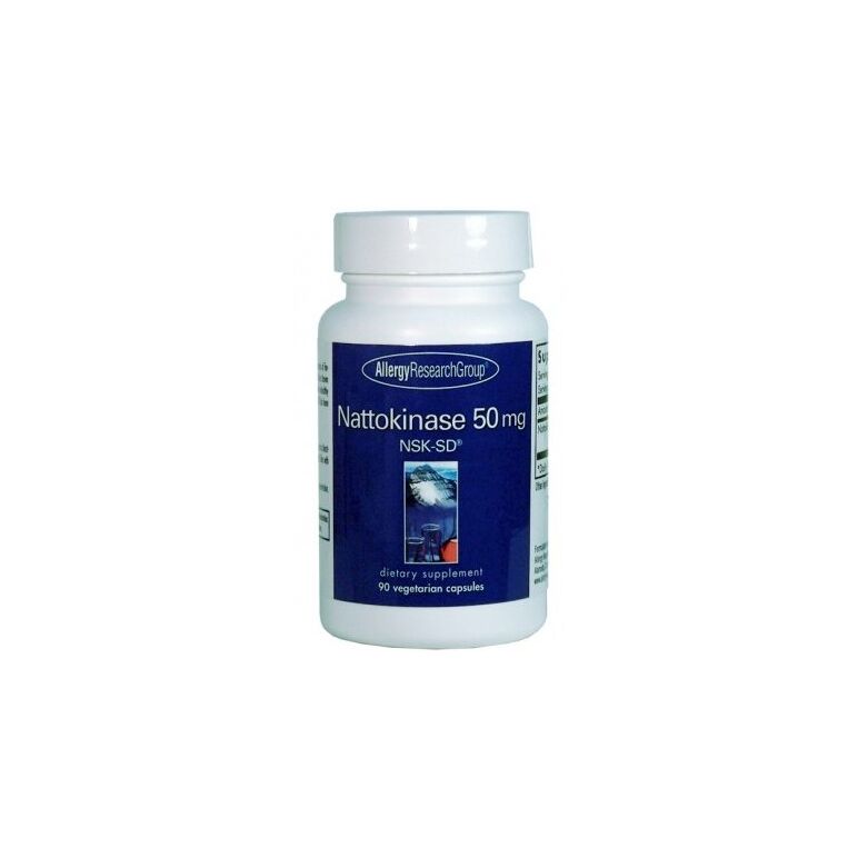 ナットウキナーゼ ５０mg　９０カプセル (Nattokinase NSK-SDR 50 mg 90 Vegetarian Caps):個人輸入代行Yokohama Media