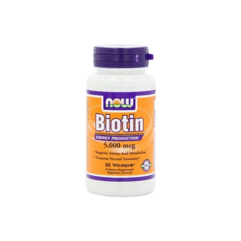 ビオチン（ビタミンH）5000mcg（5mg） 60カプセル:個人輸入代行Yokohama Media