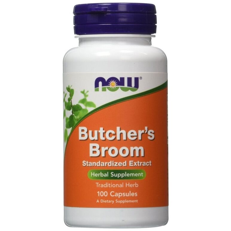 Butcher's Broom - 100 Capsules　ブッチャーズブルーム:個人輸入代行Yokohama Media