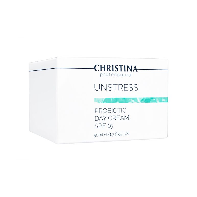 (Christina)アンストレスプロバイオテックデイクリームSPF15_50ml 1箱:個人輸入代行Yokohama Media