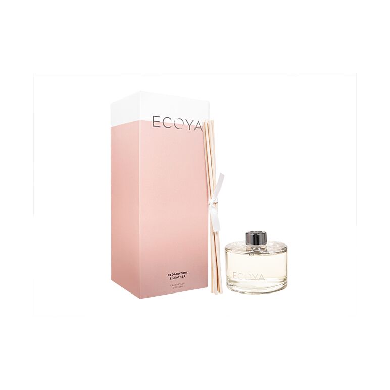 (Ecoya)フレグランスディフューザー(シダーウッド&レザー)200ml 1本:個人輸入代行Yokohama Media