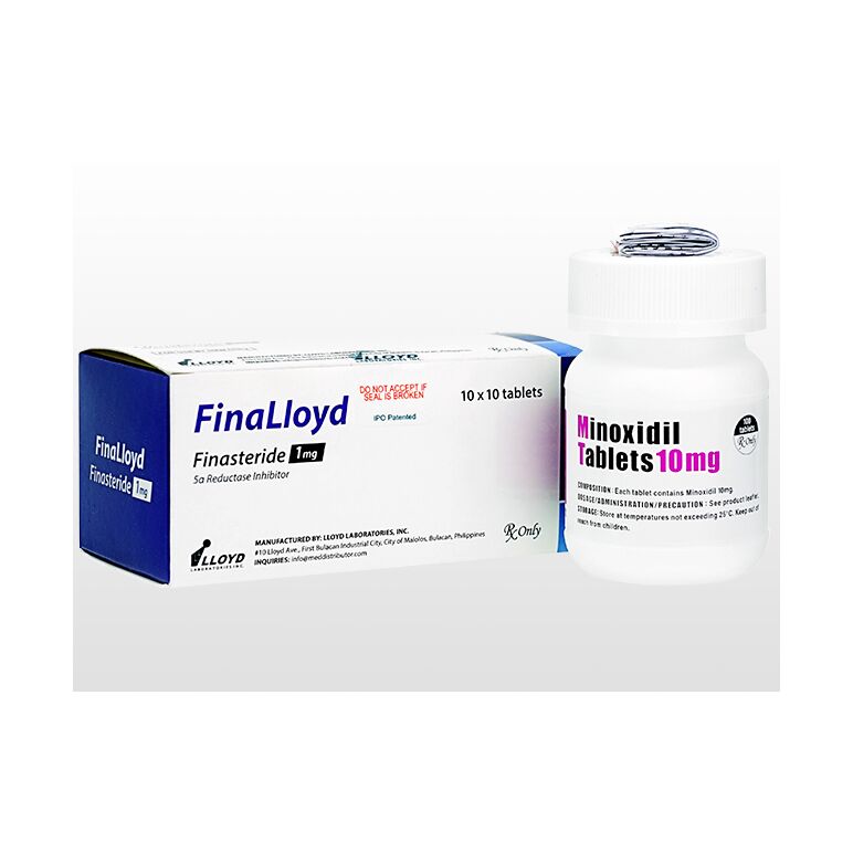 フィナロイド100錠+ミノキシジル10mg100錠1箱:個人輸入代行Yokohama Media