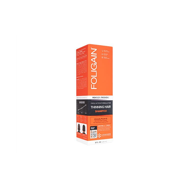 トリプルアクション・シャンプーフォーシニングヘア(男性用)(Foligain)236ml 1箱:個人輸入代行Yokohama Media