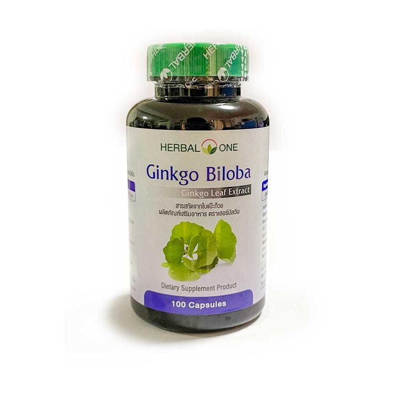 Herbal One Ginkgo biloba ハーバルワン イチョウ葉 (ギンコ) 100カプセル:個人輸入代行Yokohama Media