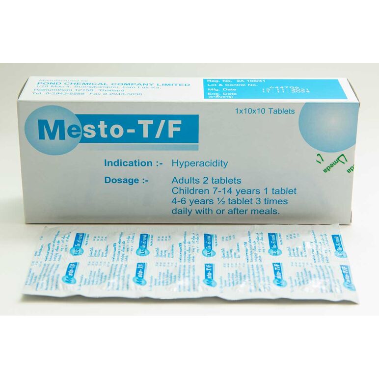 メスト Mesto-T/F 100錠 x1箱:個人輸入代行Yokohama Media