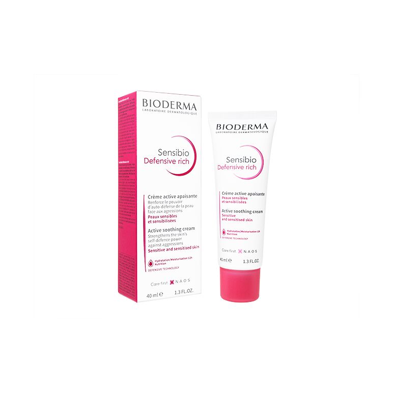 (Bioderma)サンシビオディフェンシブリッチアクティブスージングクリーム40ml 1本:個人輸入代行Yokohama Media
