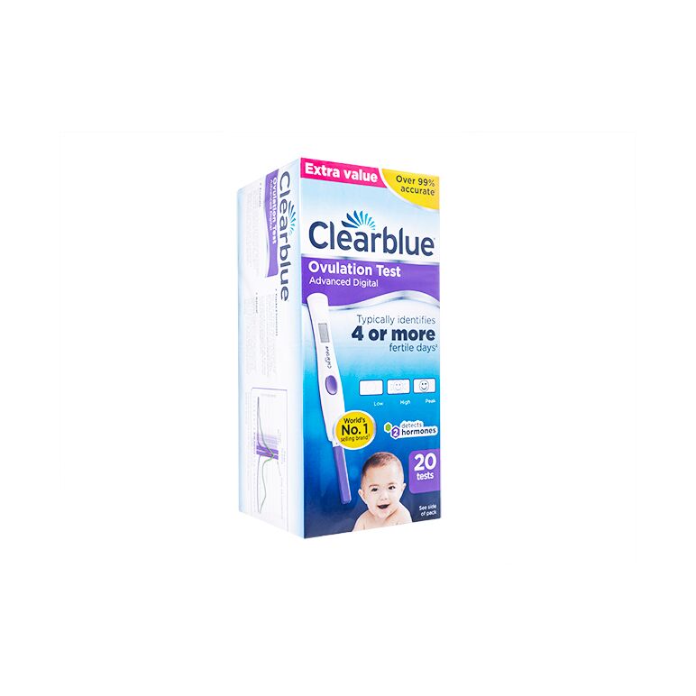 (Clearblue)アドバンストデジタル排卵検査薬20回分 1箱:個人輸入代行Yokohama Media