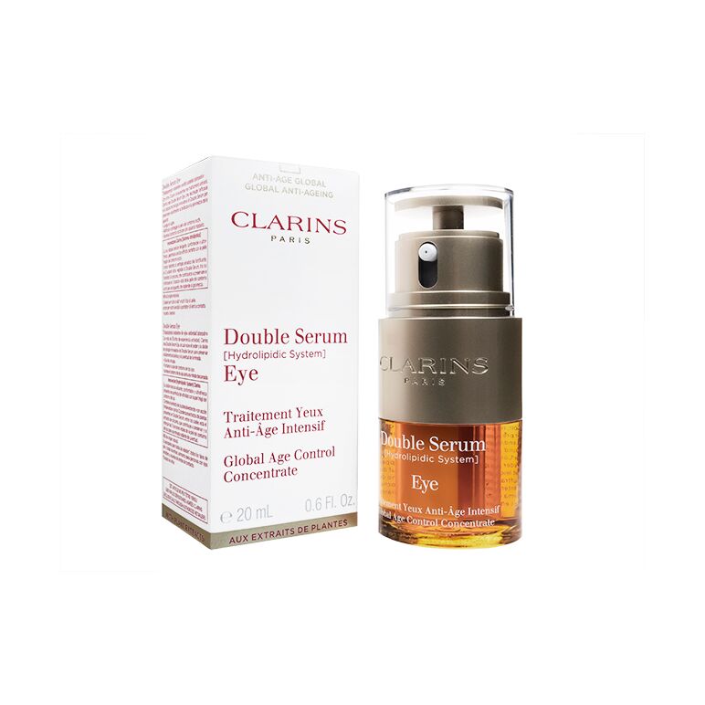 (Clarins)ダブルセラム・アイグローバルエイジコントロールコンセントレイト20ml 1本:個人輸入代行Yokohama Media