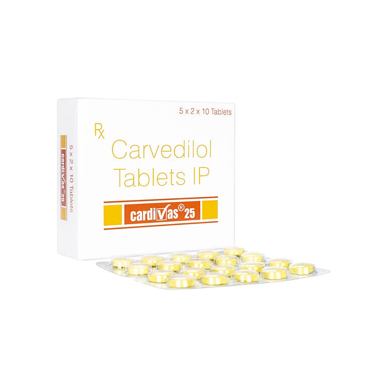 カーディバス25mg100錠 1箱:個人輸入代行Yokohama Media