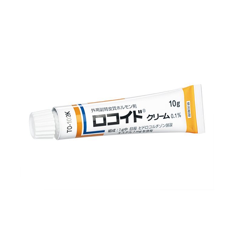ロコイドクリーム0.1%10g 1本:個人輸入代行Yokohama Media