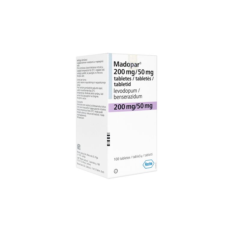 マドパー200mg/50mg100錠 1箱:個人輸入代行Yokohama Media