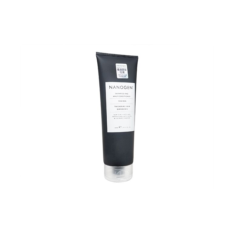 (Nanogen)チッケニングヘアエクスペリエンス・シャンプーアンドハーフコンディショナー男性用240ml 1本:個人輸入代行Yokohama Media