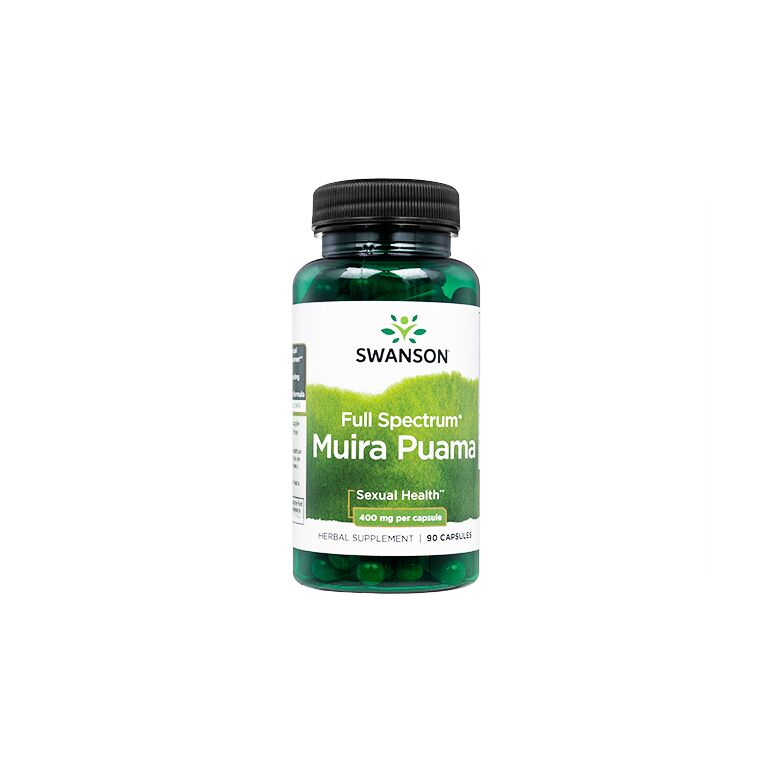 フルスペクトラム・ムイラプアマ400mg90錠(Swanson)  1本:個人輸入代行Yokohama Media