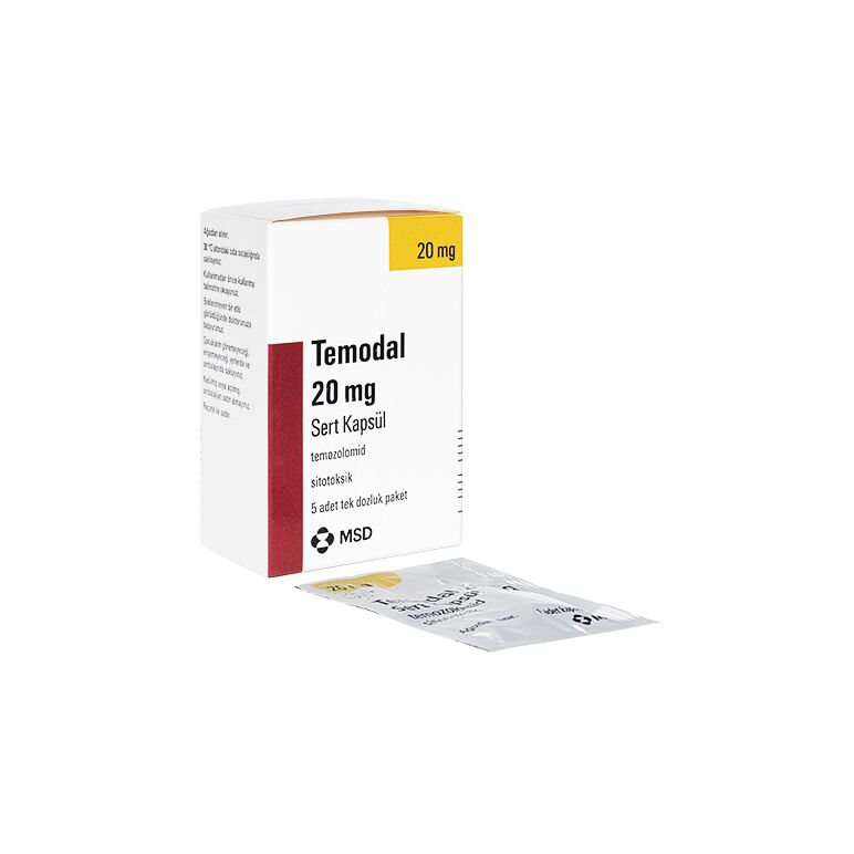 テモダール20mg5錠 1箱:個人輸入代行Yokohama Media