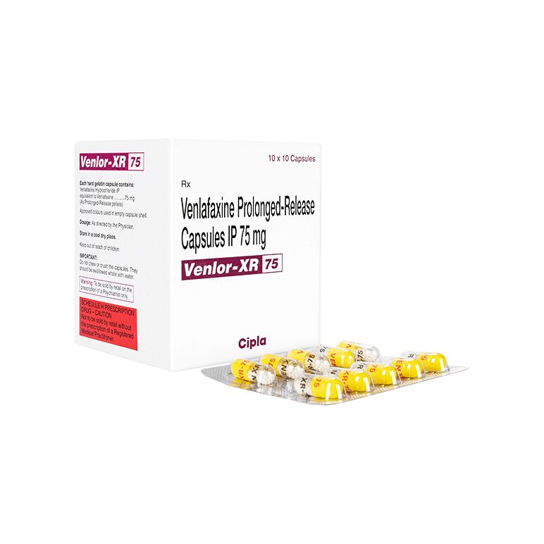 Venlor-XR75mg100錠 1箱:個人輸入代行Yokohama Media