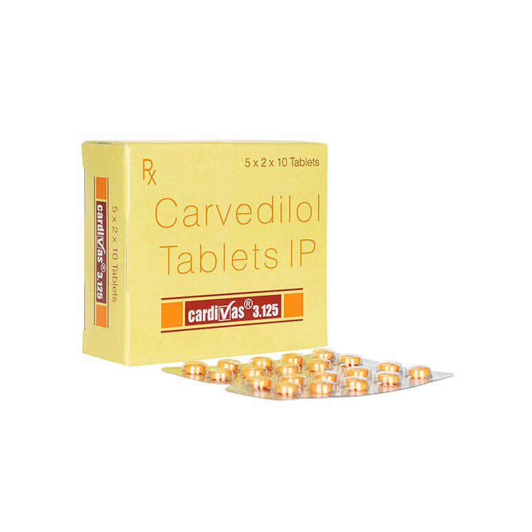 カーディバス3.125mg100錠 1箱:個人輸入代行Yokohama Media