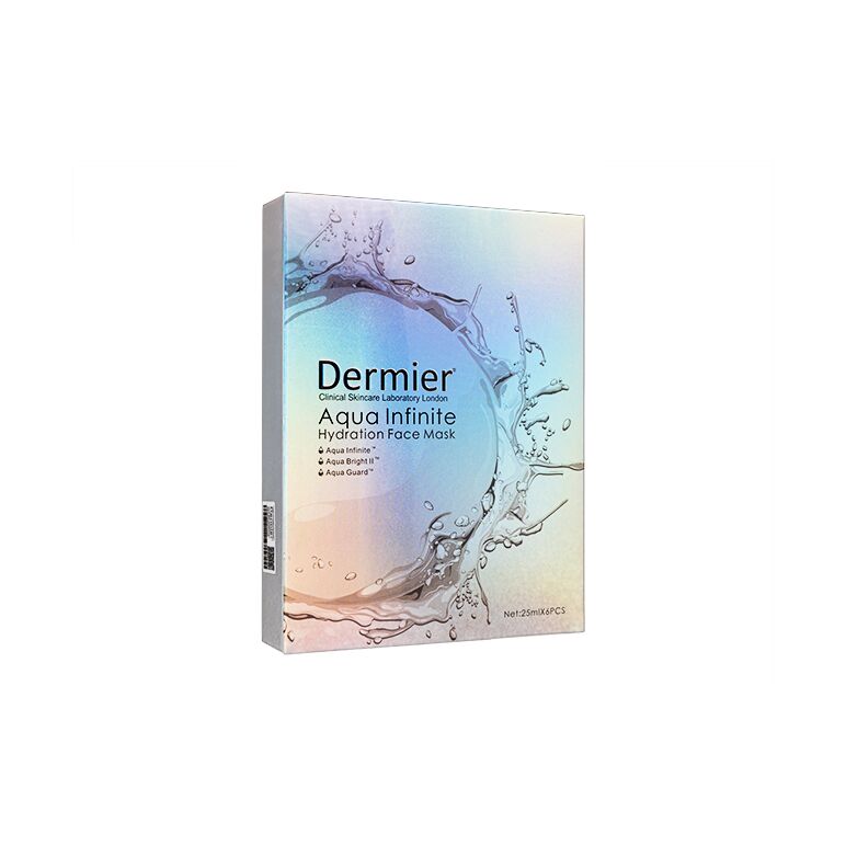 (Dermier)アクアインフィニットハイドレーションフェイスマスク25ml6枚 1箱:個人輸入代行Yokohama Media