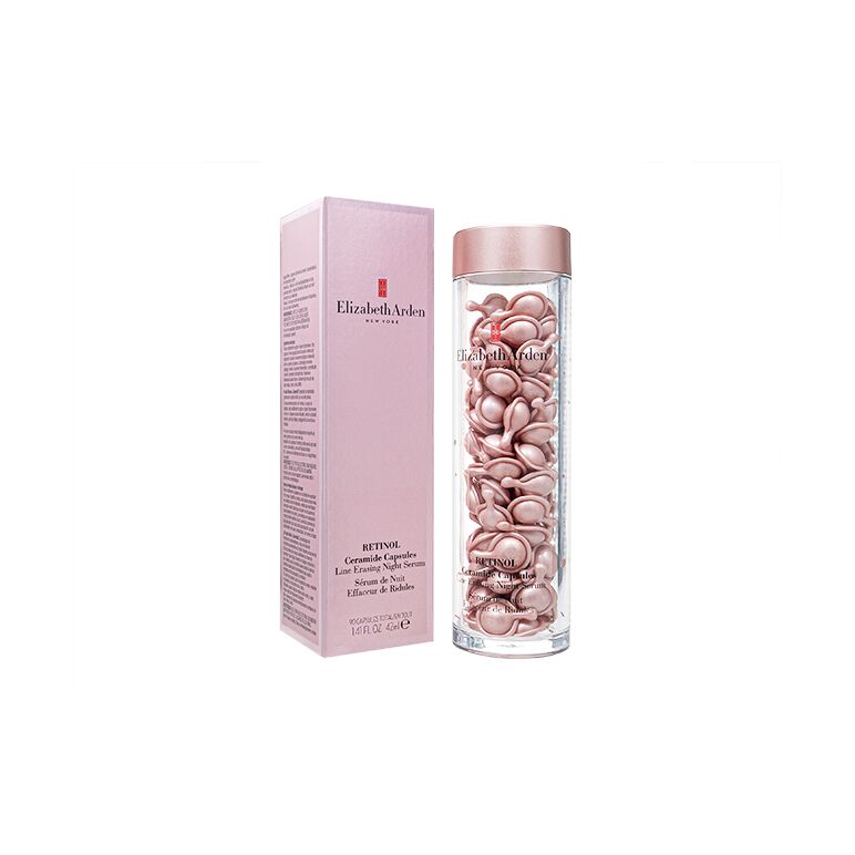 (ElizabethArden)レチノールセラミドカプセル・ラインイレイジングナイトセラム90粒 1本:個人輸入代行Yokohama Media