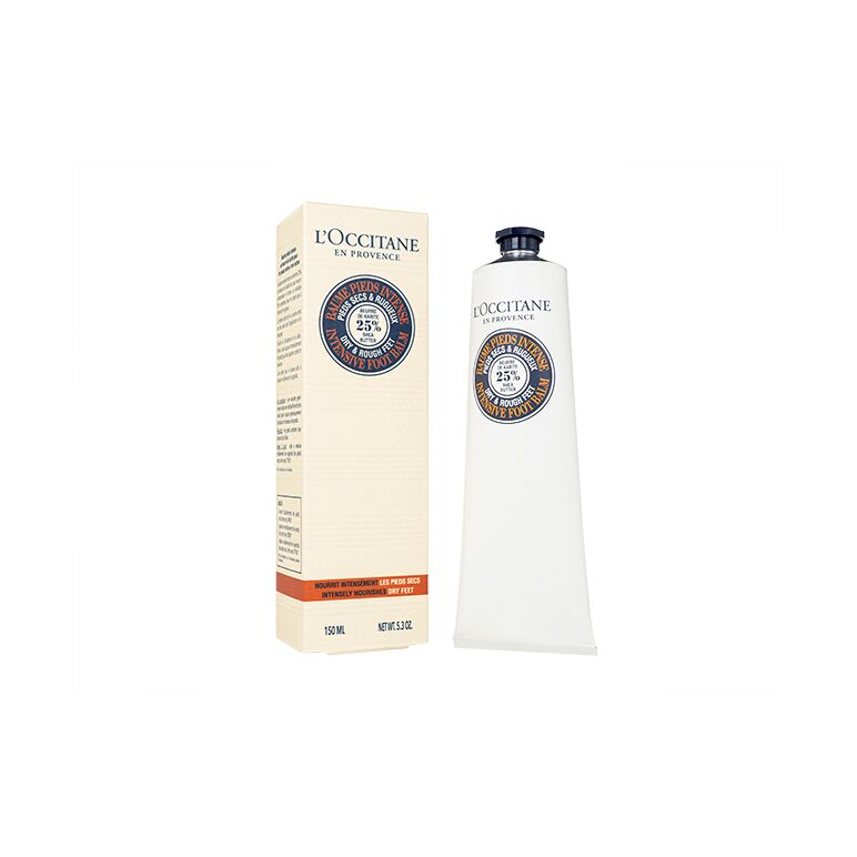 (Loccitane)25%シアバタードライ&ラフフィートインテンシブフットバーム150ml 1本:個人輸入代行Yokohama Media