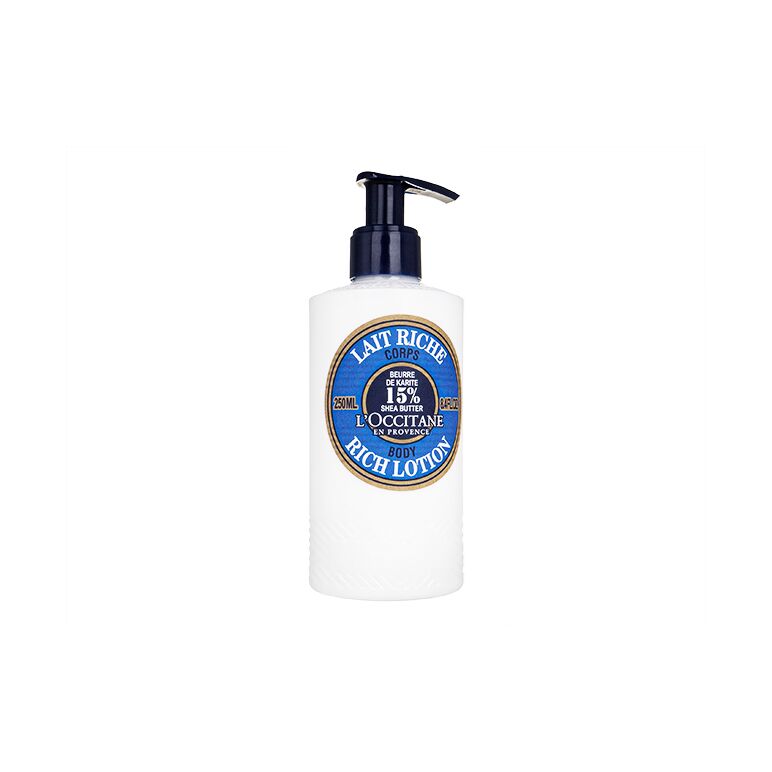 (Loccitane)15%シアバターボディーリッチローション250ml 1本:個人輸入代行Yokohama Media