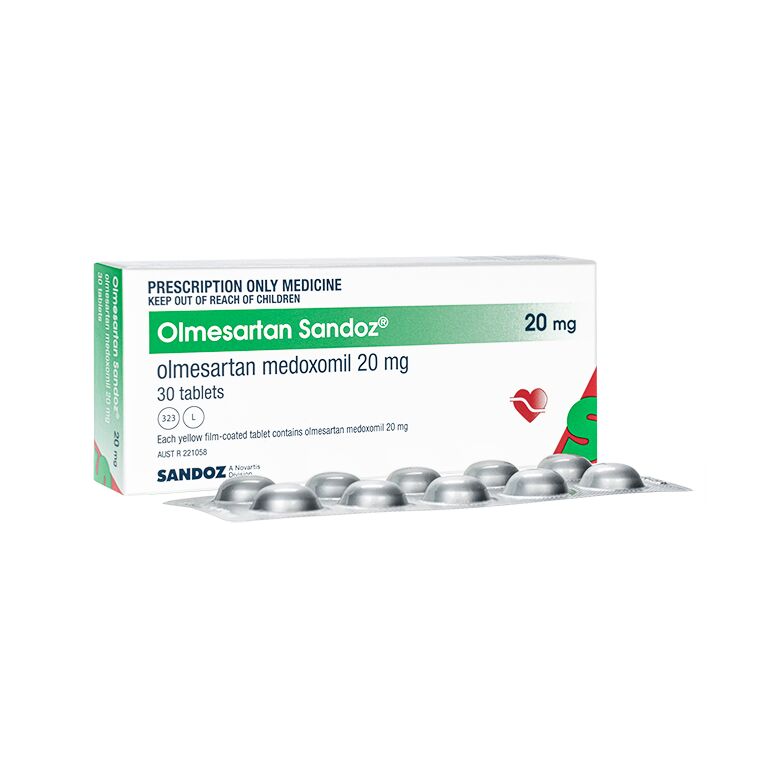 オルメサルタン20mg30錠 1箱:個人輸入代行Yokohama Media