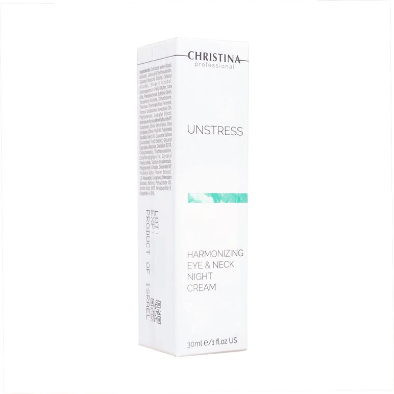 (Christina)アンストレスハーモナイジングアイ&ネックナイトクリーム30ml 1箱:個人輸入代行Yokohama Media