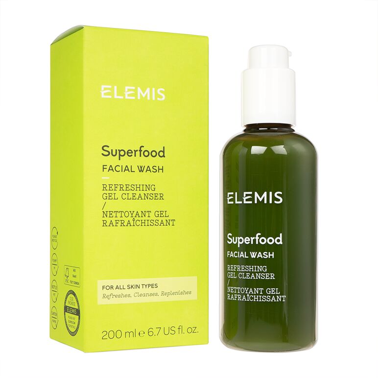 (Elemis)スーパーフードフェイシャルウォッシュ200ml 1本