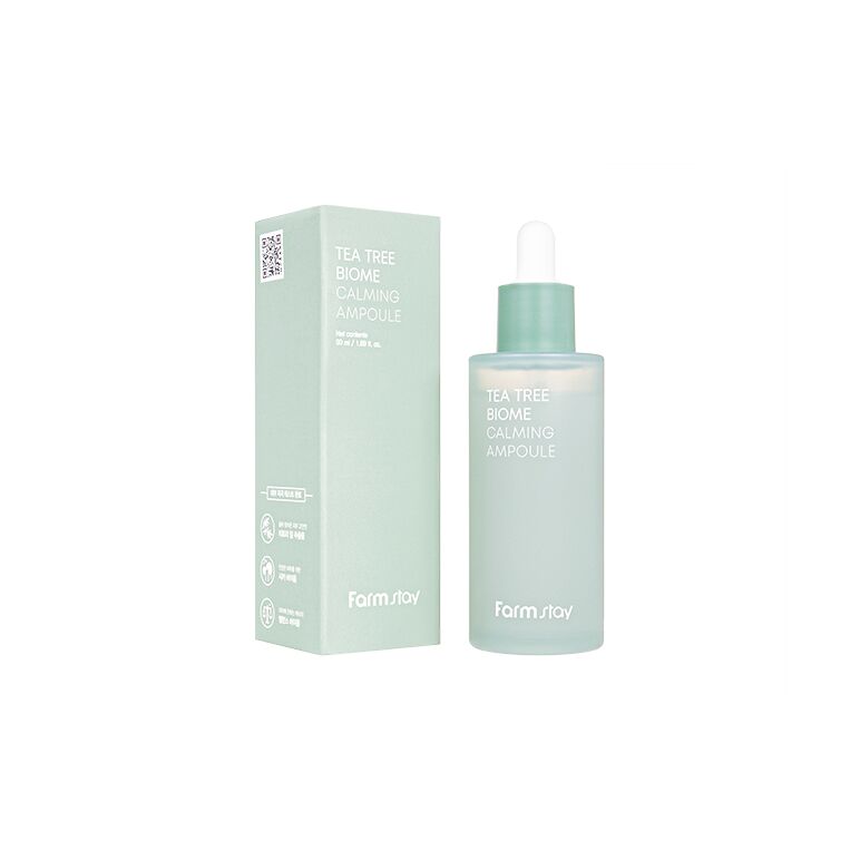 (Farmstay)ティーツリーバイオームカーミングアンプル50ml 1本:個人輸入代行Yokohama Media