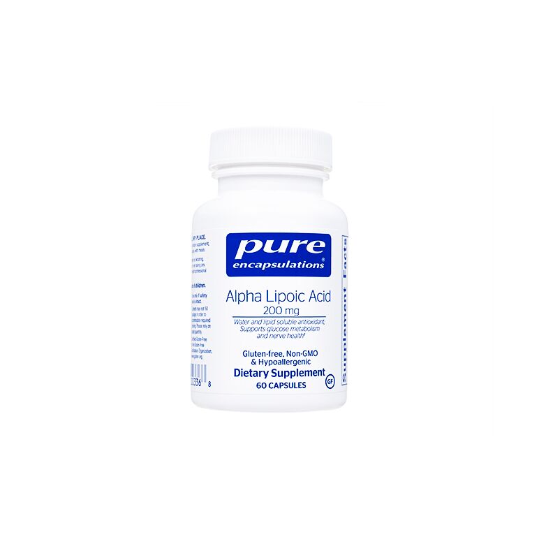 アルファリポイックアシッド200mg60錠(PureEncapsulations) 1本:個人輸入代行Yokohama Media