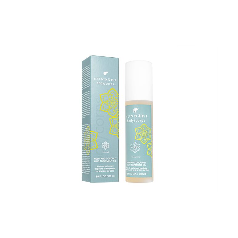 (Sundari)ニーム&ココナッツヘアトリートメントオイル100ml 1本:個人輸入代行Yokohama Media