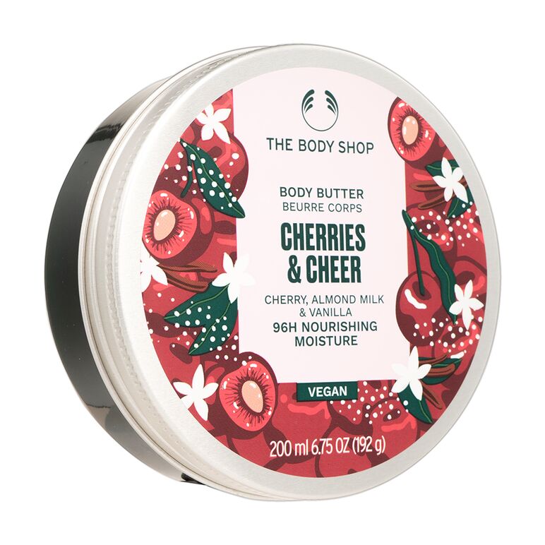 (TheBodyShop)チェリーズ&チアーボディバター200ml 1本:個人輸入代行Yokohama Media
