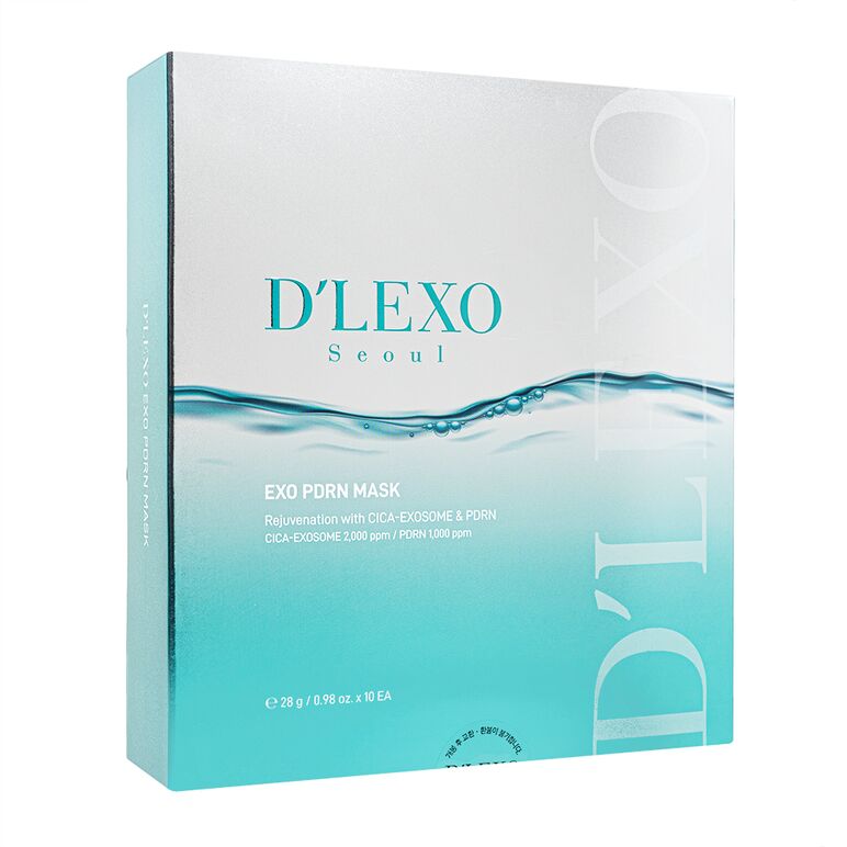 (Dermaline)ディーレクソソウルEXO_PDRNマスク28g10枚 1箱:個人輸入代行Yokohama Media