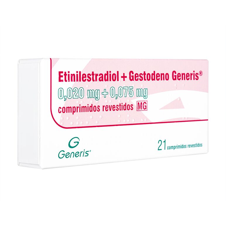 Generis[エチニルエストラジオール0.02mg+ゲストデノジェネリス0.075mg]21錠:個人輸入代行Yokohama Media