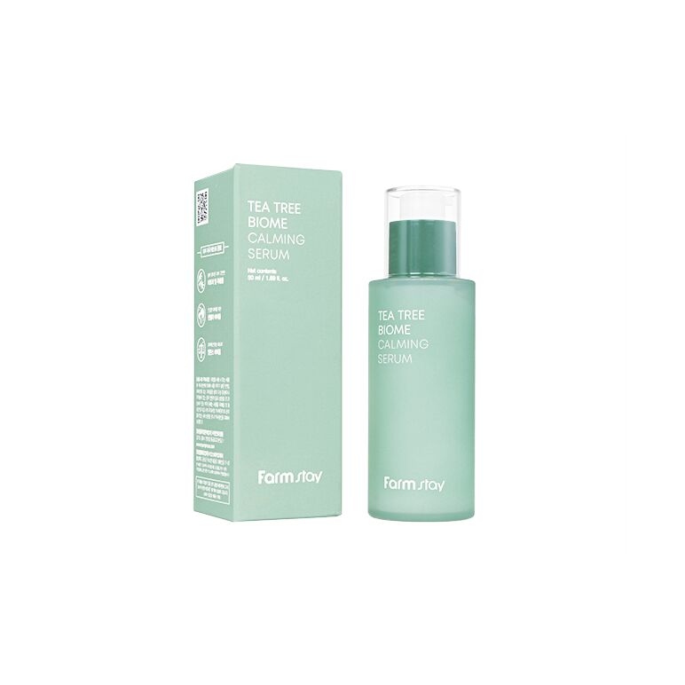 (Farmstay)ティーツリーバイオームカーミングセラム50ml 1本:個人輸入代行Yokohama Media