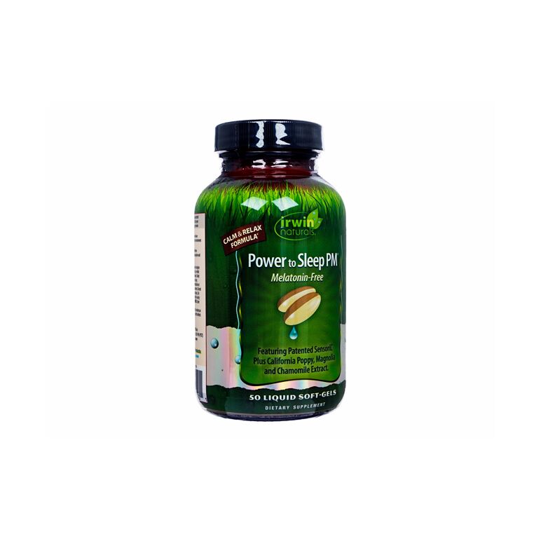 パワートゥースリープPM・メラトニンフリー50錠(IrwinNaturals) 1本:個人輸入代行Yokohama Media