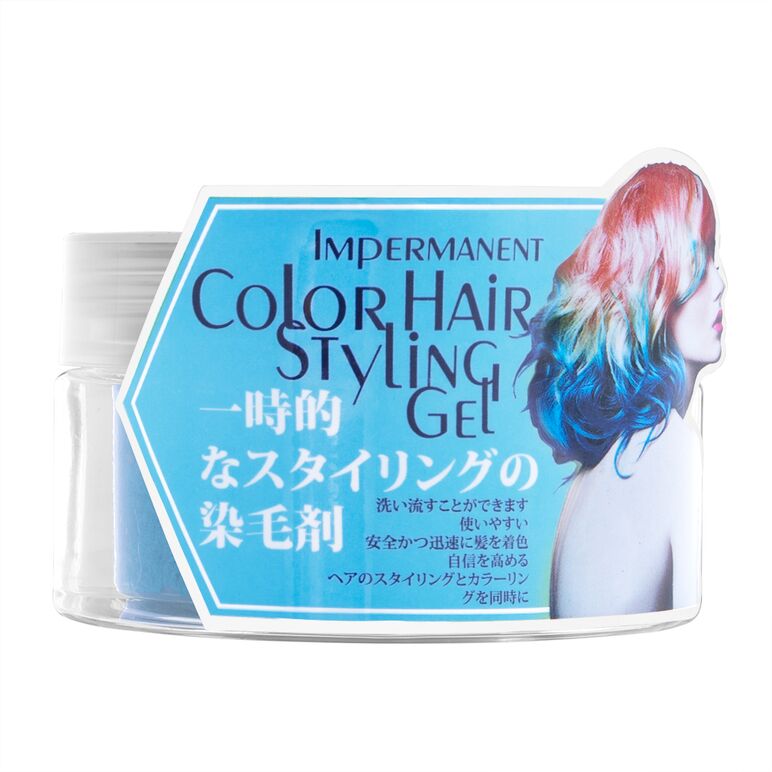 (o'Naomi)インパーマネントカラーヘアスタイリングジェル(ブルー)75g 1本:個人輸入代行Yokohama Media