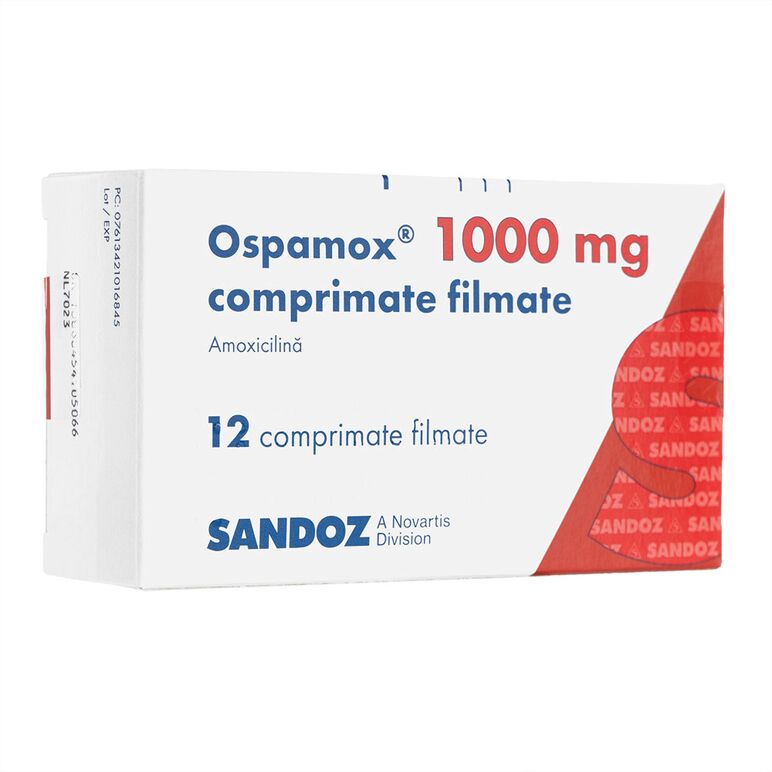 オスパモックス1000mg12錠 1箱:個人輸入代行Yokohama Media