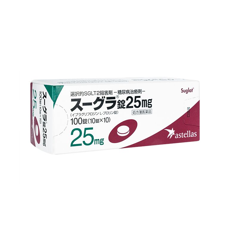 スーグラ25mg100錠 1箱:個人輸入代行Yokohama Media
