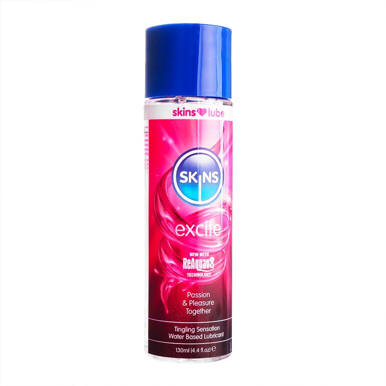 (Skins)エキサイトティングリングセンセーションウォーターベースドルブリカント130ml 1本:個人輸入代行Yokohama Media