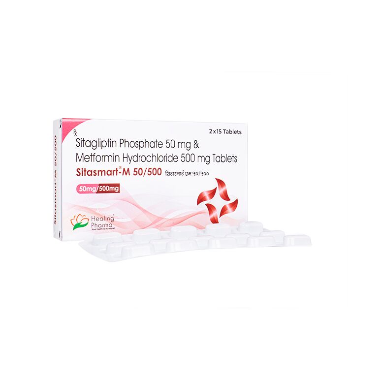 シタスマートM[50mg+500mg]30錠 1箱:個人輸入代行Yokohama Media