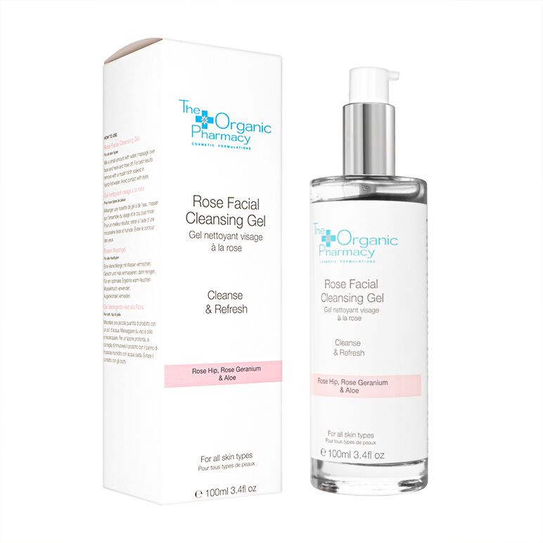 (TheOrganicPharmacy)ローズフェイシャルクレンジングジェル100ml 1本:個人輸入代行Yokohama Media