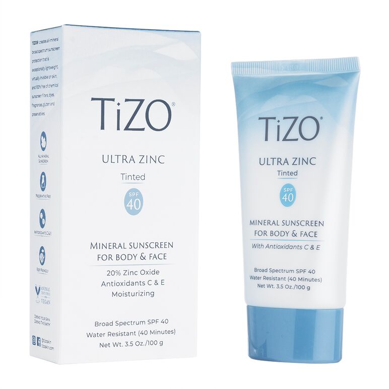 (Tizo)ウルトラジンクSPF40(ティント)100g 1本:個人輸入代行Yokohama Media