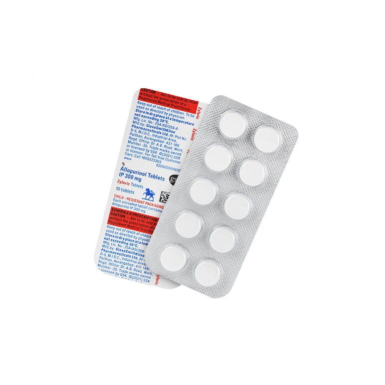 ザイロリック300mg30錠 1袋:個人輸入代行Yokohama Media