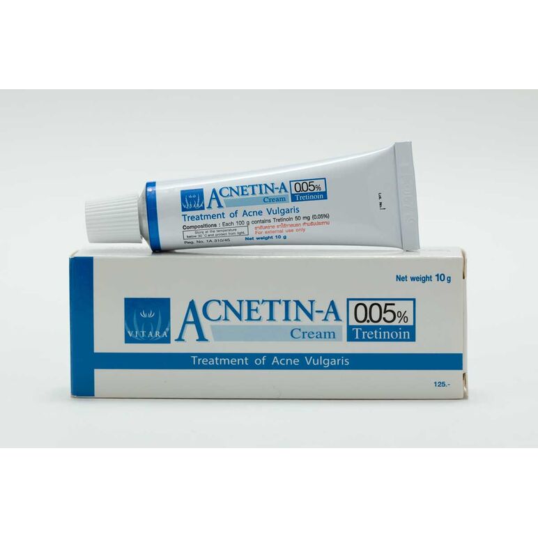 アクネチンＡ(トレチノイン)0.05% ACNETIN-A Tretinoin 0.05% 10g タイ発送:個人輸入代行Yokohama Media