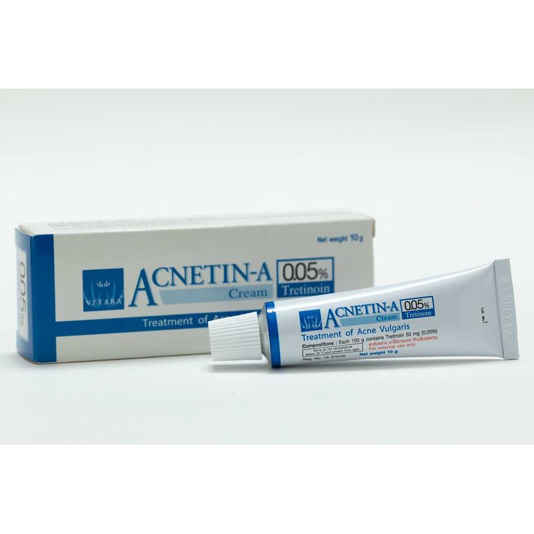 アクネチンＡ(トレチノイン)0.05% ACNETIN-A Tretinoin 0.05% 10g タイ発送:個人輸入代行Yokohama Media