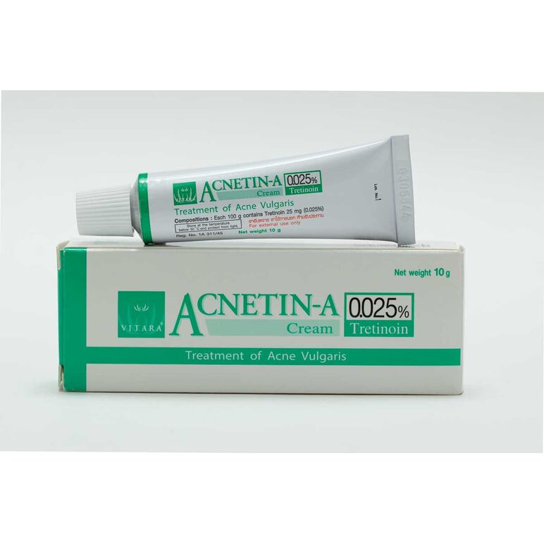 アクネチンＡ(トレチノイン)0.025% ACNETIN-A Tretinoin 0.025% 10g タイ発送:個人輸入代行Yokohama Media