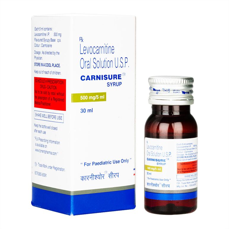 カルニシュアシロップ(500mg/5ml)30ml 1本:個人輸入代行Yokohama Media